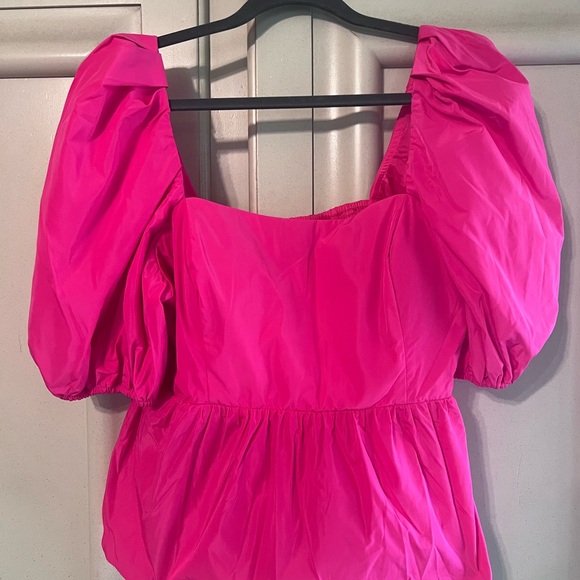 Lilly Pulitzer plume hot pink top - Picture 12 of 16